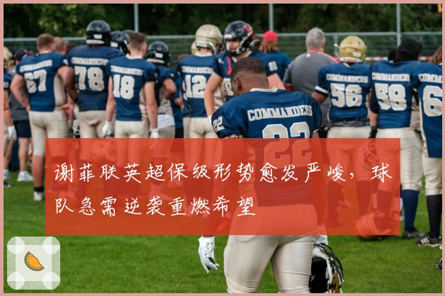 谢菲联英超保级形势愈发严峻,球队急需逆袭重燃希望